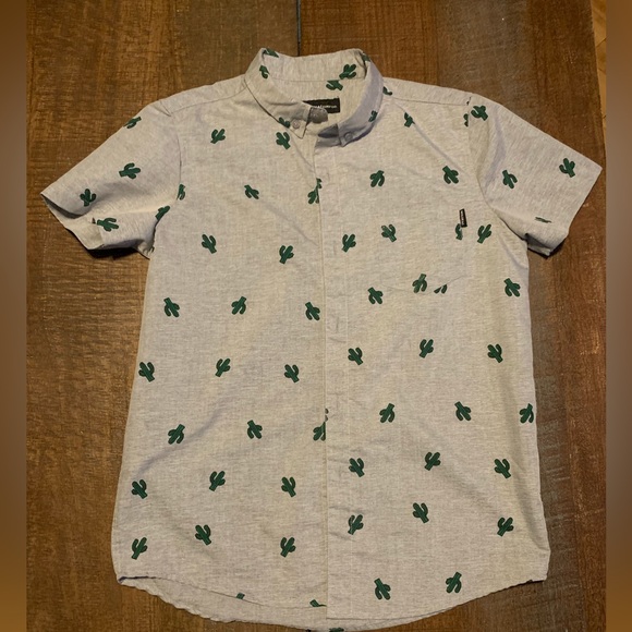 Molokai Surf Co. Boys Youth Cactus Shirt Large - Picture 2 of 5